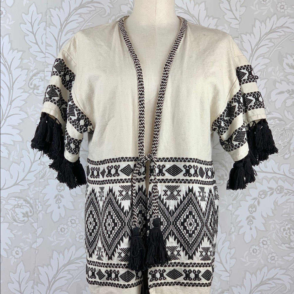 Alphamoment Weaved Tie-belt Cardigan size S/M